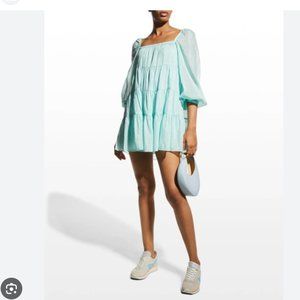 Alice Olivia Rowen Dress in Blue USA XS fits USA small too